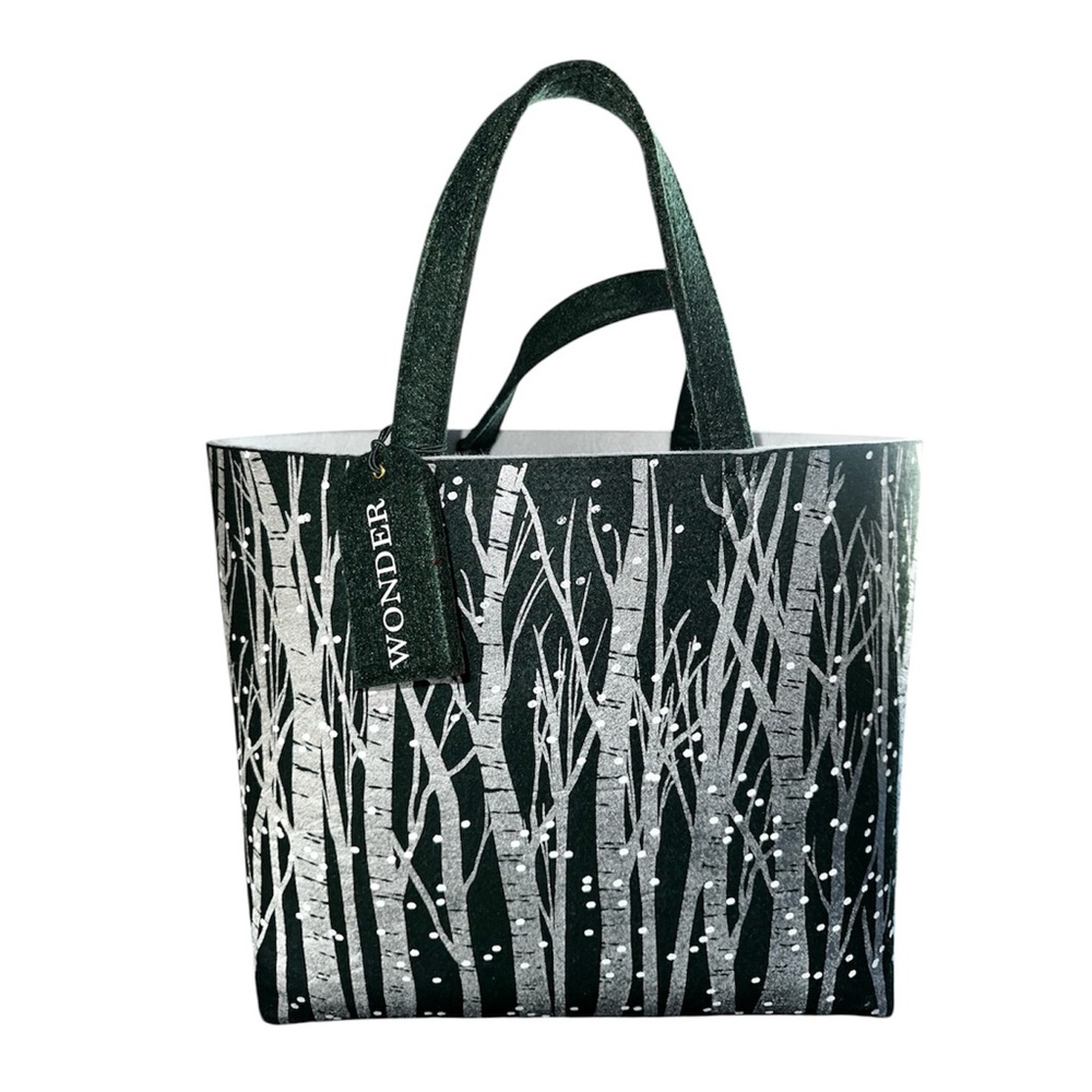 Barnes & Noble Black and Silver Birch Tote